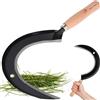 KOTARBAU® Pala Rotonda da 235 mm, Falce per Falce da Giardino