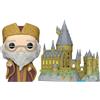 FUNKO Harry Potter Funko POP Citta Vinile Figura Silente con il Castello di Hogwarts 9