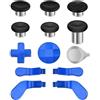 TNP Products TNP Thumbsticks for Xbox Elite 2 Controller - Accessories Replacement Metal Mod Parts Thumbsticks, Paddles, D-Pads, Tool Compatible with Xbox One Elite Controller Series 2 Core, Blue