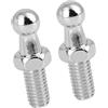 A ABSOPRO Gas Puntello Sfera Perno 10mm M8 Gas Molla Sollevamento Supporto (2Set)