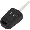 A ABSOPRO Guscio Chiave Telecomando a 2 Pulsanti Sostituzione Guscio Chiave per Opel per Vauxhall per Astra J 2009-2017