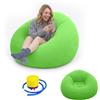 Umllpet Poltrona Sacco Gonfiabile con Pompa Incorporata, Pieghevole & Portatile, Impermeabile, per Interno ed Esterno, Giardino Campeggio Viaggio