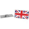 Gadget personalizzate. Magnete da abito rettangolare medio 1.8 x 3 cm personalizzabile - personalizzate o neutre