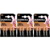 Duracell 12X Duracell AA Plus Alcalina (3 Blister Da 4 Batterie) 12 Pile Stilo
