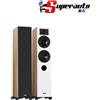 INDIANA LINE DIVA 5 W Diffusori Pavimento Coppia Altoparlanti 2,5 vie Bianco