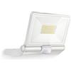 Steinel Faretto a LED XLED ONE XL S, sensore di movimento a 180°, 42,6 W, 4200 lm a 3000 K, in alluminio, per vialetti, Bianco