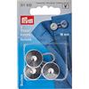 Prym - Argento (19mm) Flessibile Pulsanti con Ciclo Continuo - 3 Pezzi