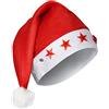 DEGUISE TOI Berretto Luminoso da Babbo Natale - Rosso - Taglia Unica
