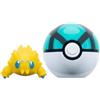 Pokémon PKW3632 Clip'n'Go Poké Ball - Ciotola e palla a rete ufficiale Poké Ball con figura di 5 cm