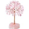 Eurowagens Albero Di Cristallo Di Quarzo Rosa Albero Di Cristallo E Pietra Curativa