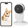 AGSHOME Telecamera di Sorveglianza WiFi 1080p per Allarme Casa
