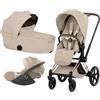 Cybex Platinum - Trio Cybex Platinum Style Priam Rose Gold Cozy beige Cloud T