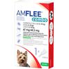 Krka Farmaceutici - Amflee combo - 67mg/60,3 mg soluzione spot-on per cani di taglia piccola 2 - 10 kg - 1 PIP