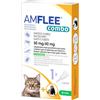 Krka Farmaceutici - Amflee combo - 50mg/60 mg soluzione spot-on per gatti e furetti - 1 PIP