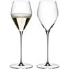 RIEDEL Veloce Calice Flute da Champagne Set 2 Pezzi 327ml Cristallo