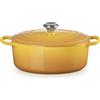 LE CREUSET Cocotte Ovale Evolution 29cm Nectar Ghisa Vetrificata
