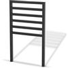 Cozze® Back Grid 52 per Cucine da Esterno - Pannello Posteriore Compatto per Appendere Accessori, Compatibile Elements, Alluminio Verniciato a Polvere, Nero Opaco, Portata Max 30 kg