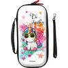 Konix Custodia di protezione e trasporto per Nintendo Switch, Switch Lite e Switch OLED - Alloggio 8 giochi - Design Be Funky, unicorno