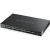 Zyxel Switch Zyxel XGS4600-32 Gestito L3 28 Porte Gigabit Ethernet 10/100/1000 Nero [XGS4600-32-ZZ0102F]