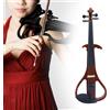 Violino elettrico 4/4 con custodia, professionale, per esibizioni sul palco,