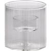 Ad Trend Portacandela Tealight D 8 Cm H 8 Cm Vetro Borosilicato