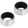 Ad Trend Set 2 Pz Anelli Salvagoccia 4 x 2 Cm Acciaio