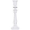 Ad Trend Portacandela D 10 Cm H 33 Cm Vetro Trasparente Mell