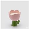 EDG Enzo De Gasperi Candela Tulip con Profumo H 11 Cm D 10 Cm Rose Water