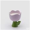 EDG Enzo De Gasperi Candela Tulip con Profumo H 11 Cm D 10 Cm Princess of Night