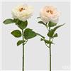 EDG Enzo De Gasperi Rosa Ramo con Foglie Ass. H 58 Cm Pianta Artificiale Bianco Rosa 1 Pz