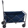 Ad Trend Carretto Pieghevole 79 x 49 Cm H 90 Cm Blu