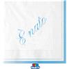 Big Party Tovaglioli Carta E' Nato 25 x 25 Cm Cf 16 Pz Celeste