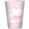 Big Party Bicchieri Carta It's a Girl 250 Cc Cf 8 Pz Rosa