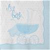 Big Party Tovaglioli Carta It's a Boy 33 x 33 Cm Cf 20 Pz Celeste