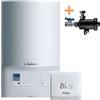 Vaillant Caldaia a Condensazione Vaillant EcoTEC Pro VMW 236/5-3+ WiFi Metano/Gpl Low NOx con kit scarico fumi e Defangatore : Kit Scarico Fumi - Kit Coassiale, Potenza Kw - 23 Kw