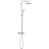 GROHE Sistema 210 con Miscelatore Monocomando Doccia Tempesta, Cromo 26224001