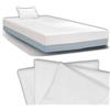 Medical Sud KIT monouso Protezione Letto Singolo | Coprimaterasso e Fe