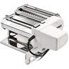 G3 Ferrari G20121 Macchina Della Pasta Sfoglia Mia, Rulli 15 cm, 9 livelli di spessore, Motorizzata 5 formati di pasta, Corpo Inox, Accessori inclusi, Bianco