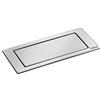 EVOline BackFlip, 2 scatole Schuko, 1 caricatore USB-C in acciaio inox