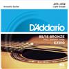 D'ADDARIO EZ910 CORDE CHITARRA ACUSTICA 11-52