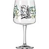 Ritzenhoff 3458003 Bicchiere da gin 700 ml - Serie Fabelkraft motivo n. 3 - Bicchiere da cocktail, illustrazione di cicogna - Made in Germany