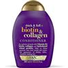 ogx® (ex Organix) Thick & Full Biotin Collagene SHAMPOO 385 ml + CONDIZIONE/Balsamo 385 ml - per capelli più densi e lucidi.
