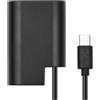 Caruba Batteria fittizia Caruba PD-DCC12 Panasonic DMW-BLF19, cavo a spirale USB tipo C