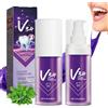HLIAZJM Dentifricio Viola Sbiancante,2PCS V34 Dentifricio Viola,Dentifricio Sbiancante Viola,Dentifricio Correttore,Correttore Colore Denti,Sbiancante denti dentifricio viola lo sbiancamento denti