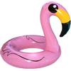 Boland 52160 - Salvagente fenicottero, animale gonfiabile da piscina 110 cm, decorazione estiva per spiaggia, vacanze, feste in piscina o carnevale