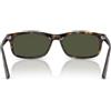 Ray-Ban RB2224 710/31 - Occhiali da Sole Havana con Lenti Verde Classico