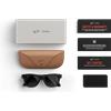 Ray-Ban Wearable Ray-Ban Meta Wayfarer Gen2 RW4012 601ST3 - Occhiali Smart Neri opachi con Lenti Grigio Sfumato Polarizzate