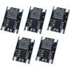 Eurowagens Confezione Di 5 Mini Moduli Regolatori Di Tensione 4 30V A 3.3V