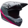 Bell Casco Moto Cross Enduro Bell MX-10 Mips AVIATOR Grigio Rosa