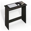 Furinno SIMPLISTIC Scrivania Piccola Da Gaming Computer, Scrivania Per Ufficio Per Home Office, Camera Da Letto, Sala Studio, Dormitorio, Nero Espresso